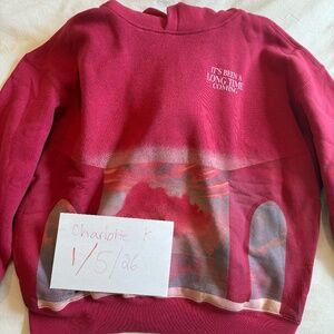 Taylor Swift Long time Coming hoodie size small
